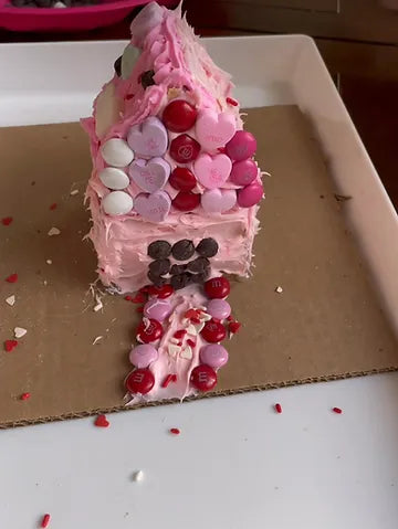 Valentine "Gingerbread" House