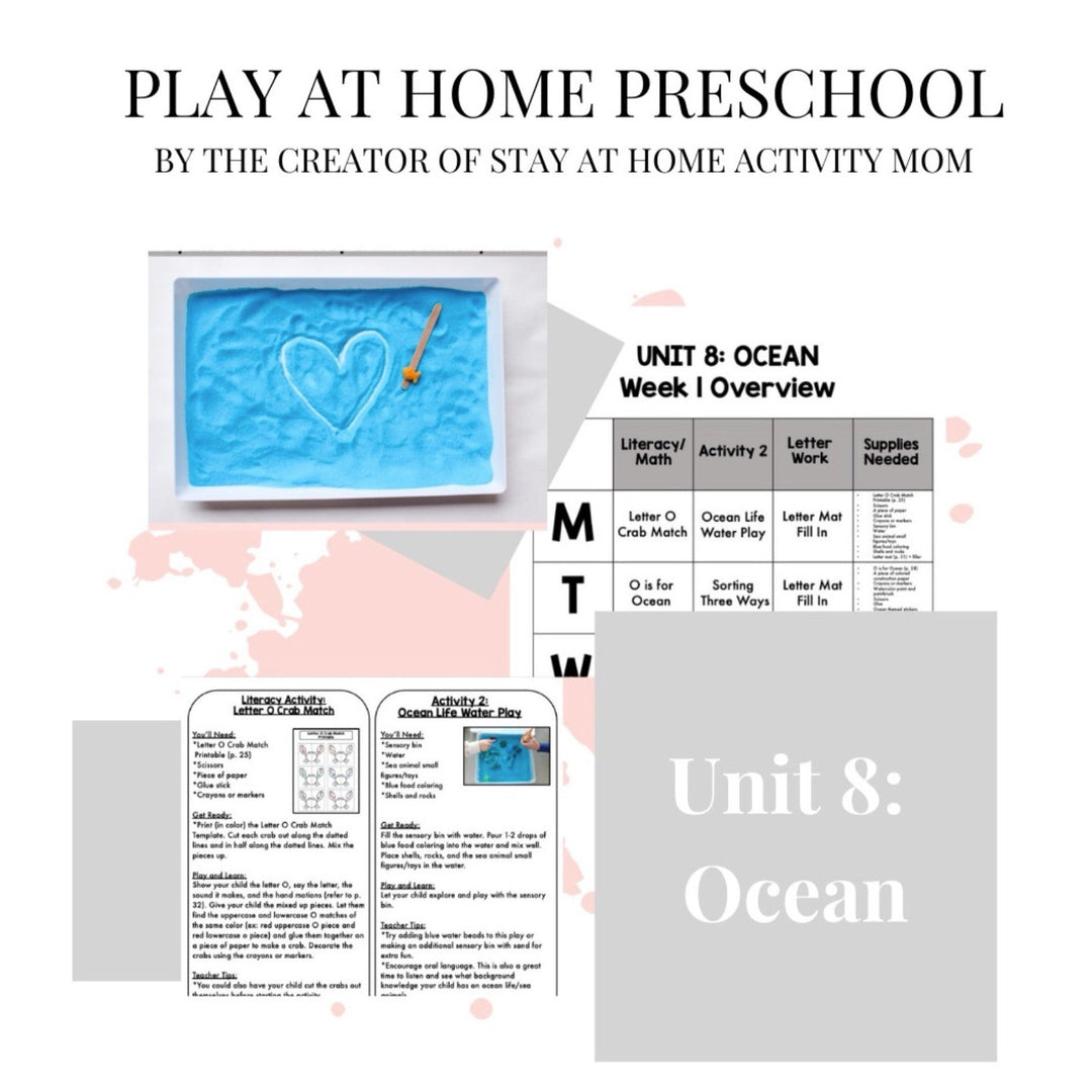 Preschool Supplies / Home